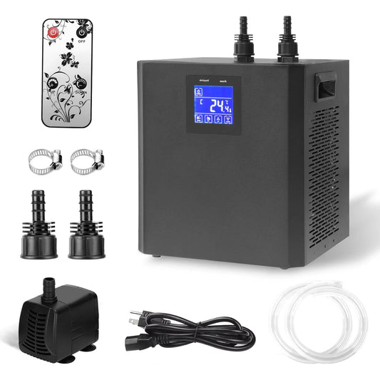 Aquarium Chiller For Fish Tank Hydroponic Water Cooler
