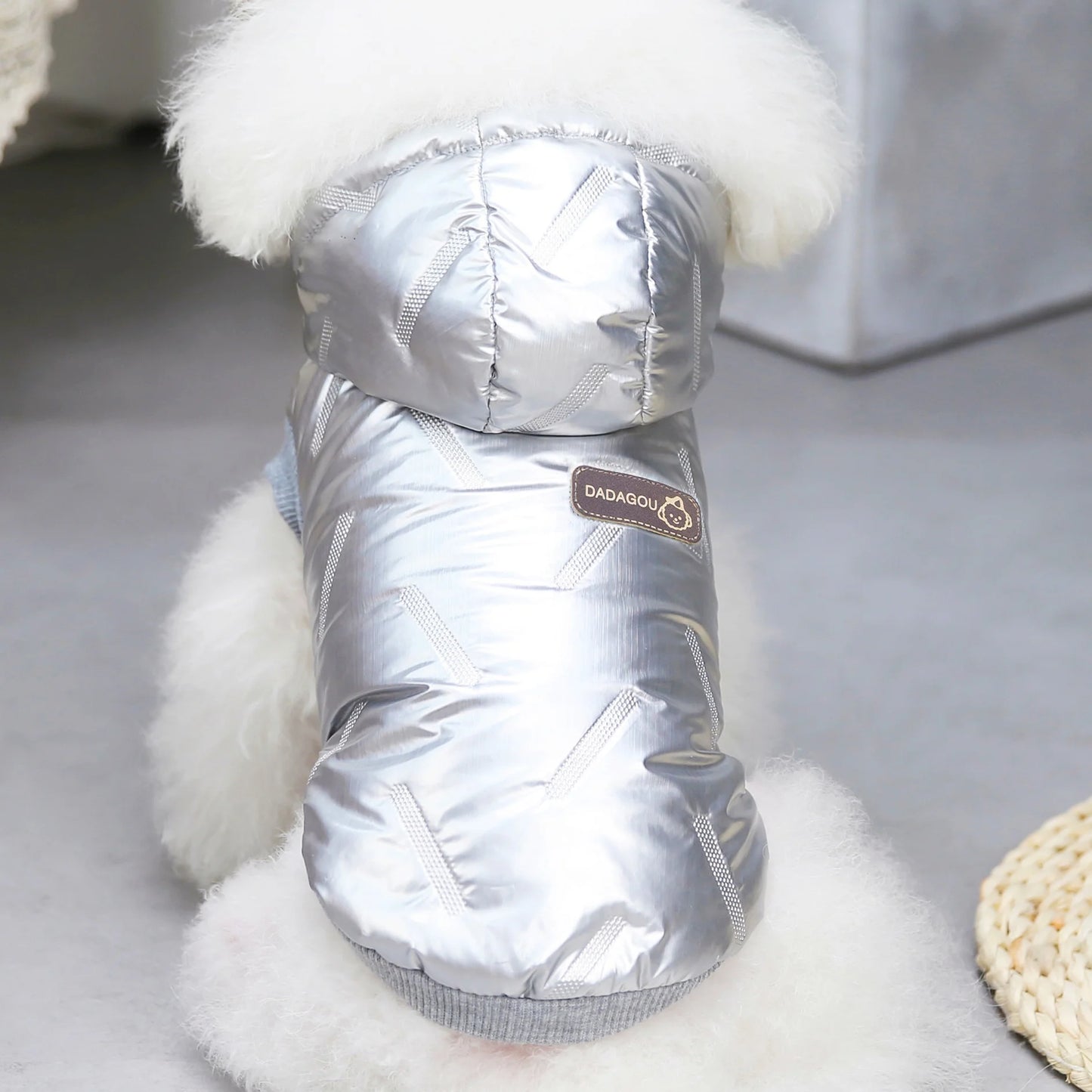 Brother Cat Dog Winter Hooded Coat For Small Dogs Apparel