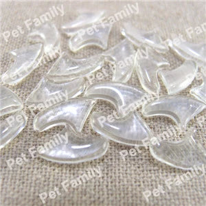 100pcs / lot Cat Nail CapsSoft Nail Protector soft cat pawControl Pets Silicon Nail caps  with free 5Adhesive Glue + 5Applicator