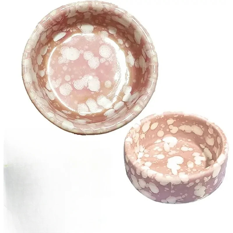 Hign-concerned Ceramic Hamster Food Bowl Small Animal Dish