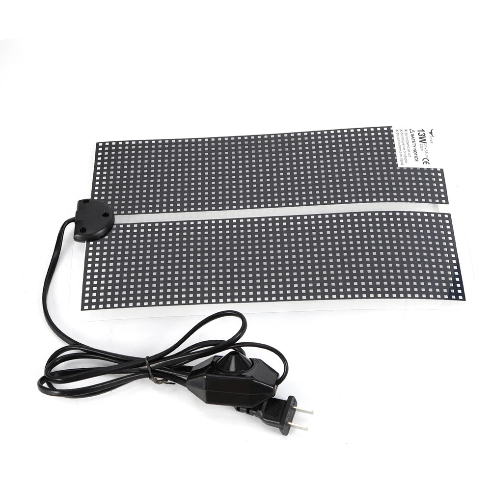 Critter Craze25 8 Grid Reptile Enclosure With Heating Pad