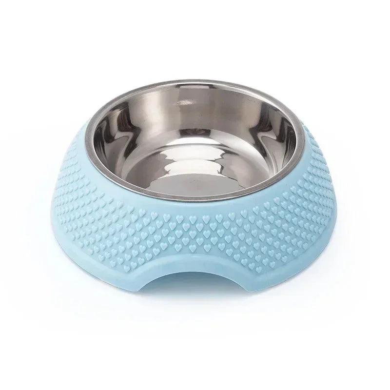 Hignconcerned Dog Stainless Steel Feeding Bowl Tableware