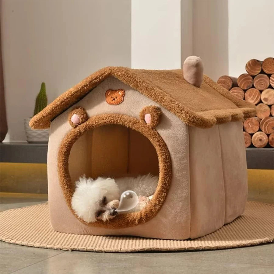 Fujian Foldable Cat Cube Hide Bed With Removable Cover