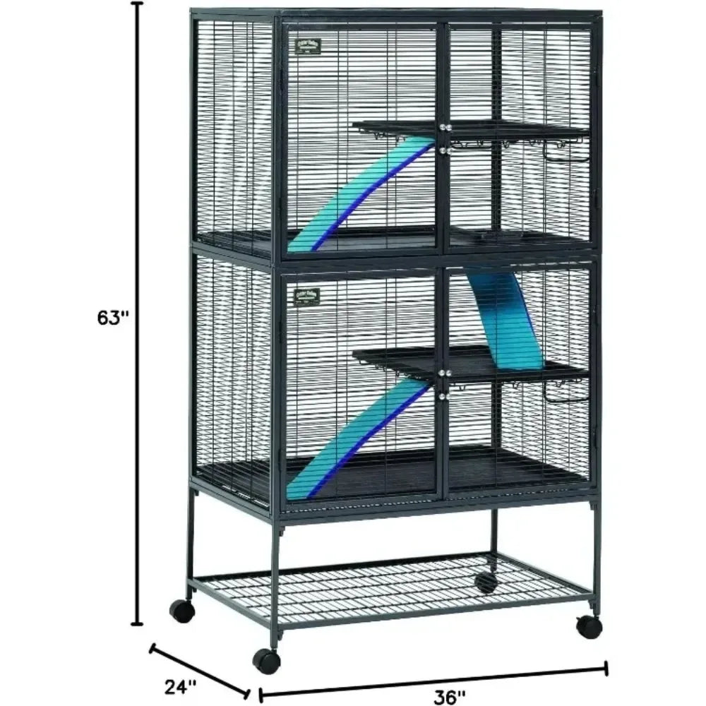 NEW Deluxe Critter Nation Double Unit Small Animal Cage (Model 162) Cages