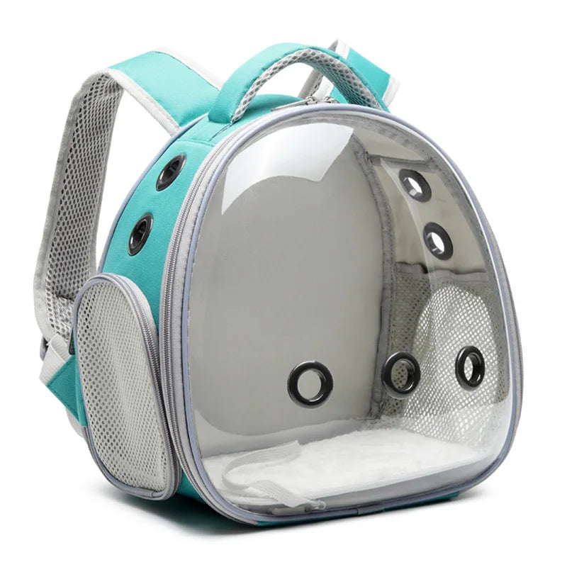 CN Fujian Bird Backpack Carrier For Parrots Acrylic Bubble