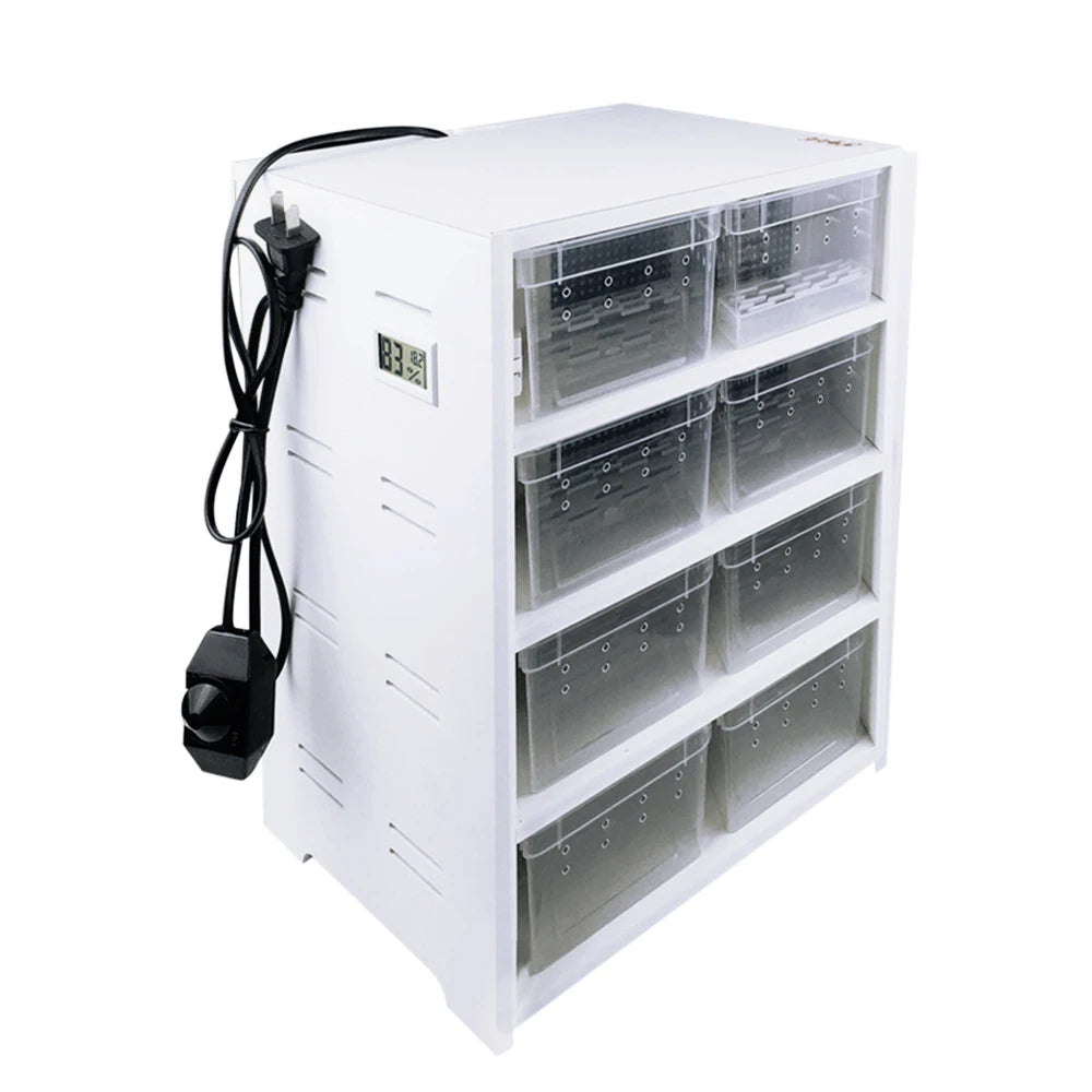 Critter Craze25 8 Grid Reptile Enclosure With Heating Pad