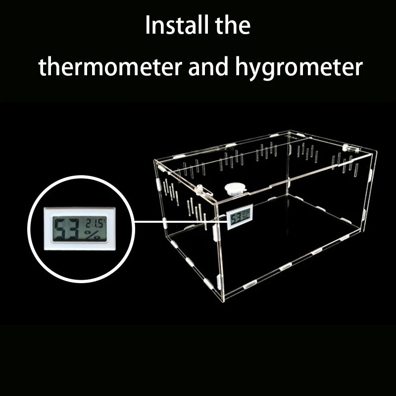 Miflame Reptile Terrariums Acrylic Display Breeding Boxes