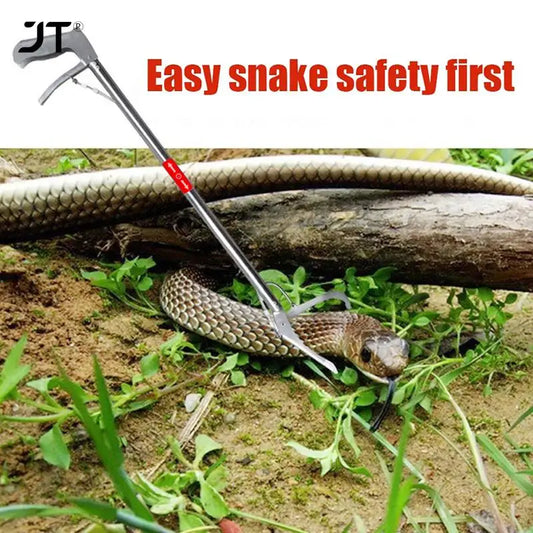 Jetting Foldable Snake Tongs Stainless Steel Reach Tool