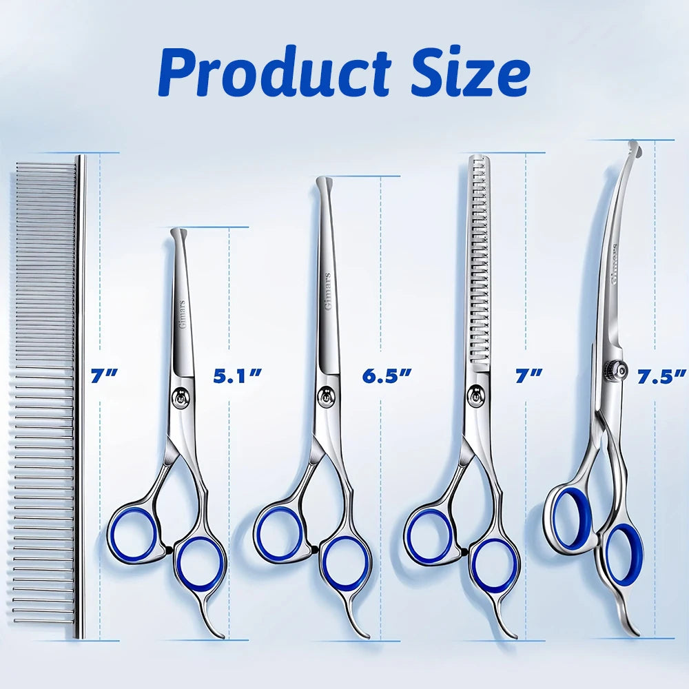 Hign-concerned Grooming Scissors Stainless Steel Pro