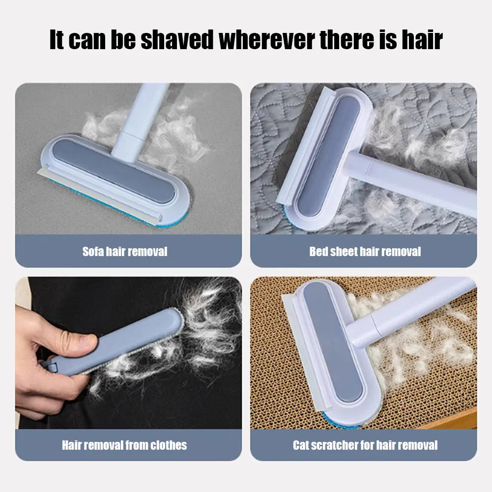APWIKOGERH Pet Hair Remover Brush Long Handle Cleaning Tool