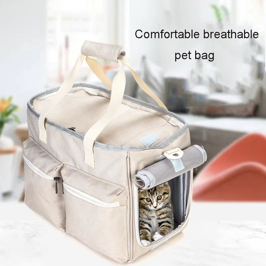 Breed Carrier Backpack for Cats and Dogs Travel Pet Carrier