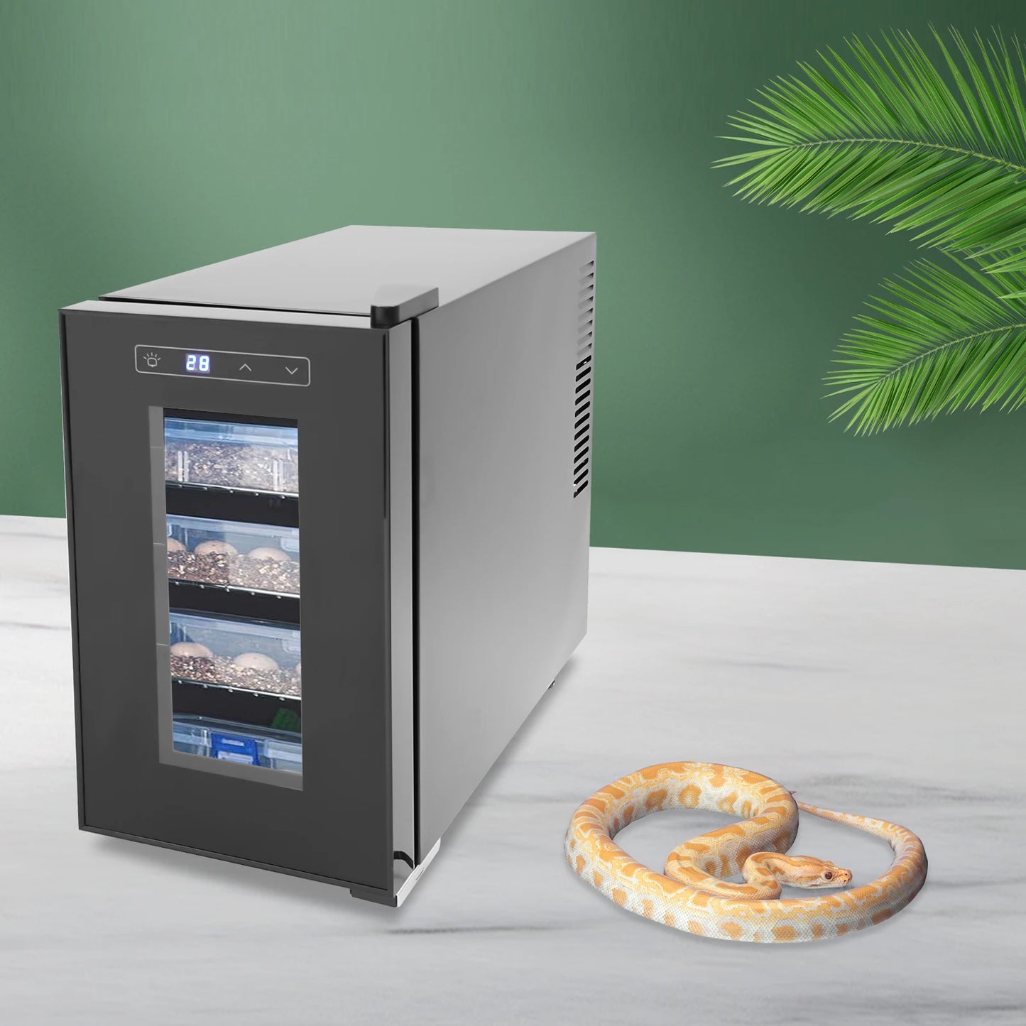 Critter Craze25 Reptile Egg Incubator 50 To 104F Thermostat