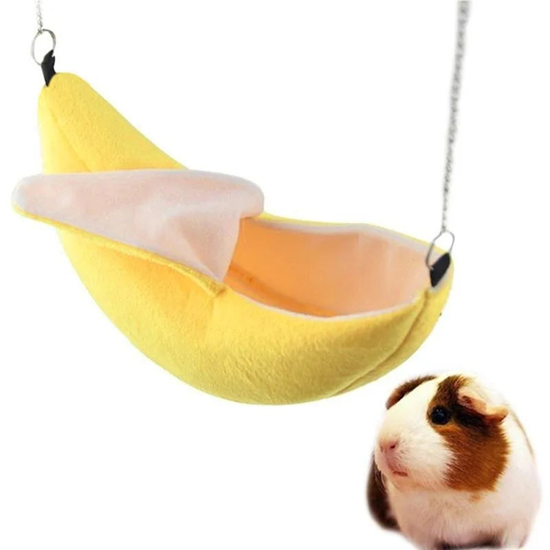 NONECN Hamster Soft Warm Bed Hammock Nest And Mat Set
