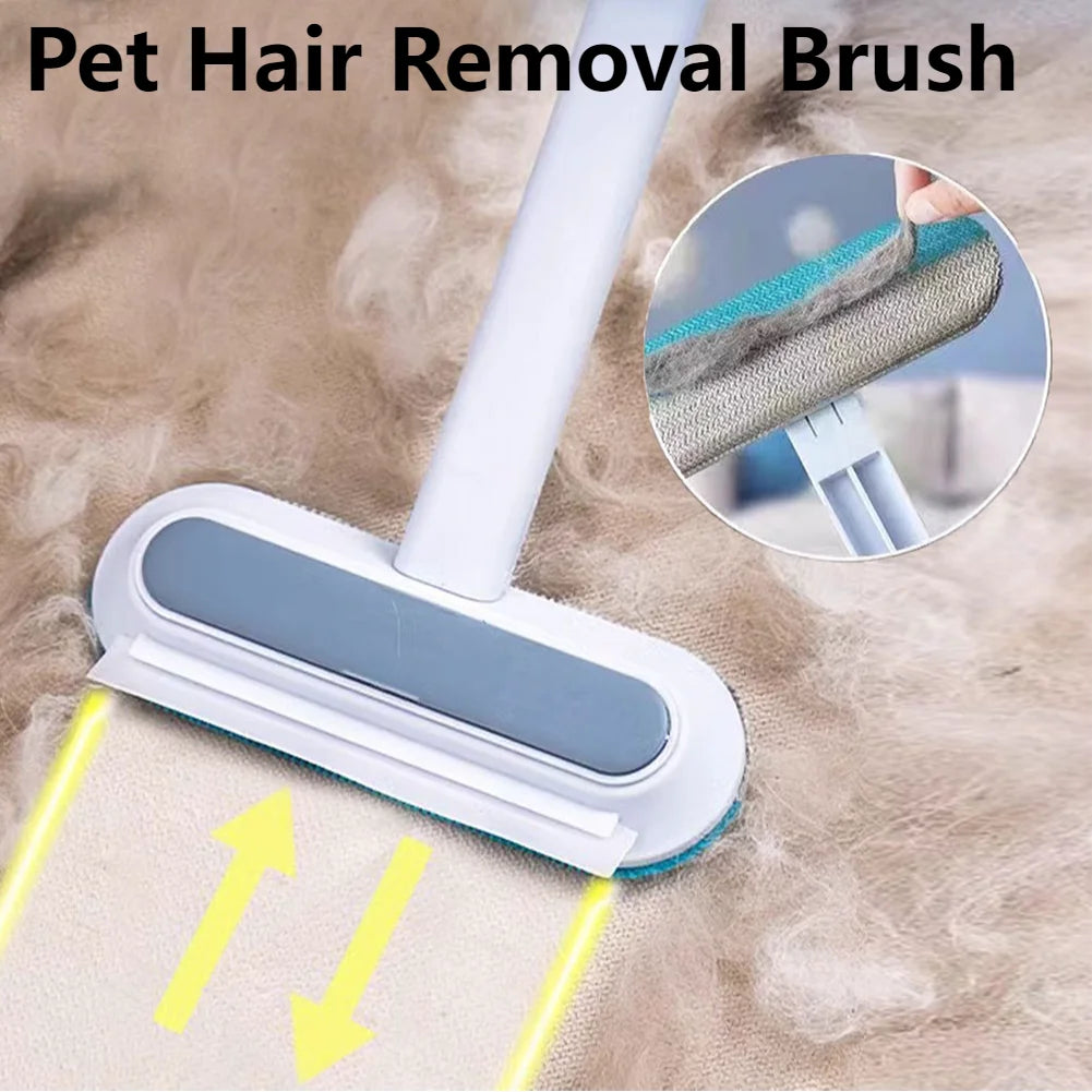 APWIKOGERH Pet Hair Remover Brush Long Handle Cleaning Tool