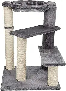Trixie Baza Senior Cat Tree With Hammock And Steps Premium