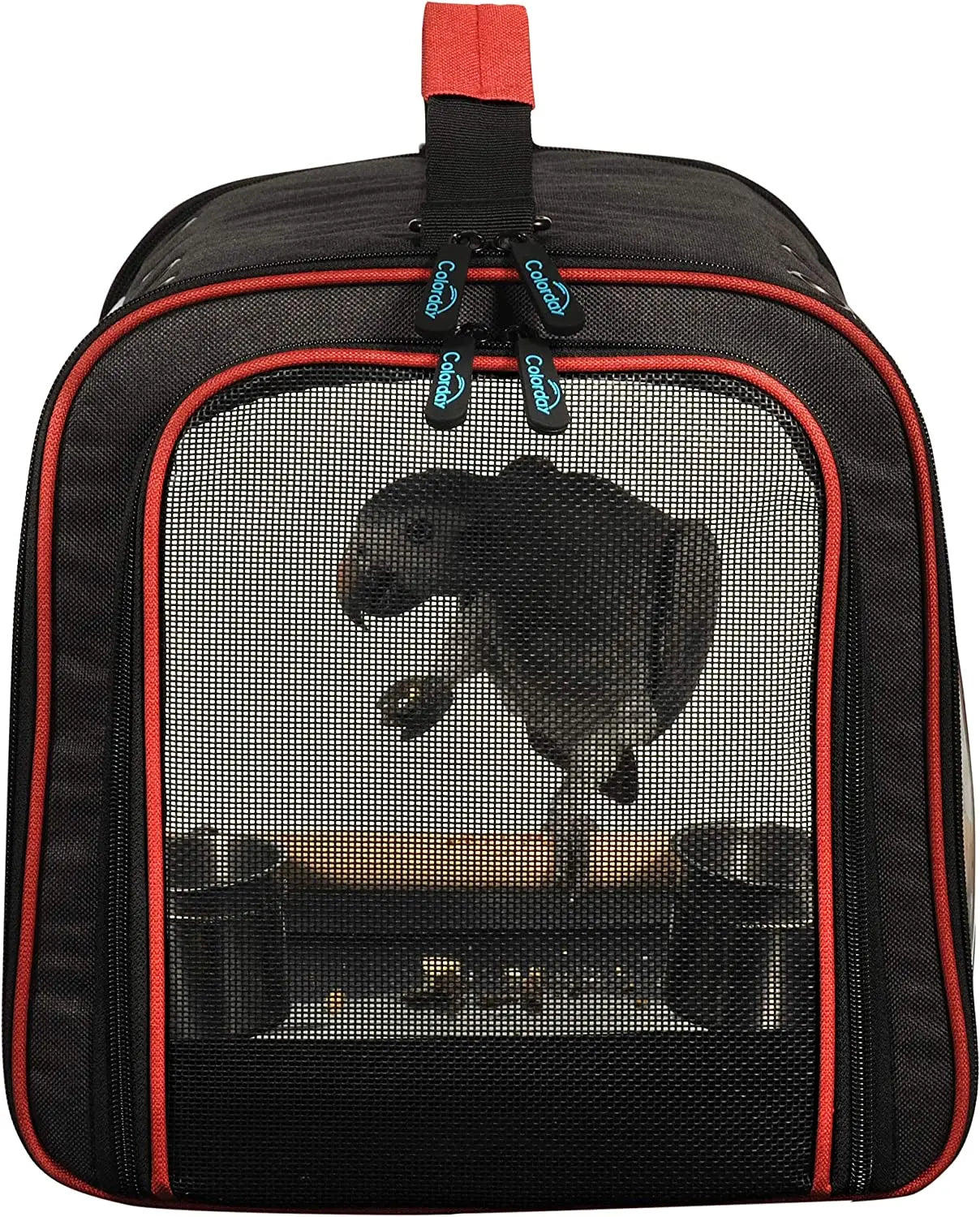Bird Carrier Bag Bird Travel Cage with Stand, Lightweight Backpack for Parrot, Colorday Portable Bird Travel Lightweight Bag,