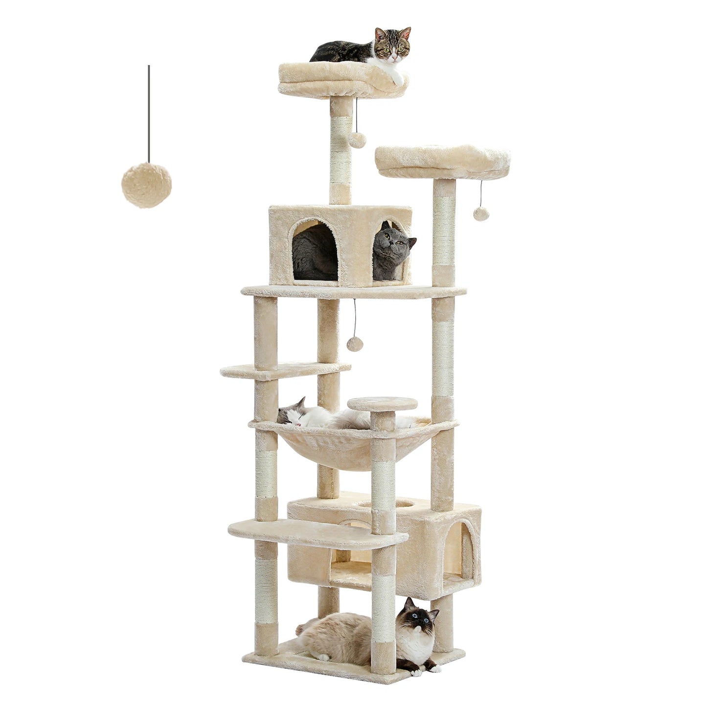 PAWZ Road Cat Tree Indoor Cats Sisal Scratching Posts