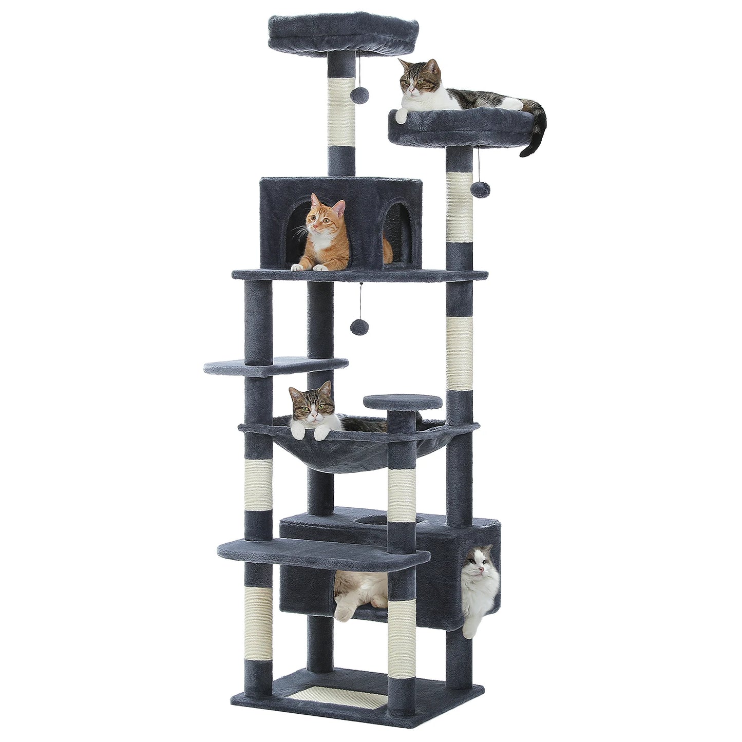 PAWZ Road Large Cat Tree And Tower For Cats Sisal Posts