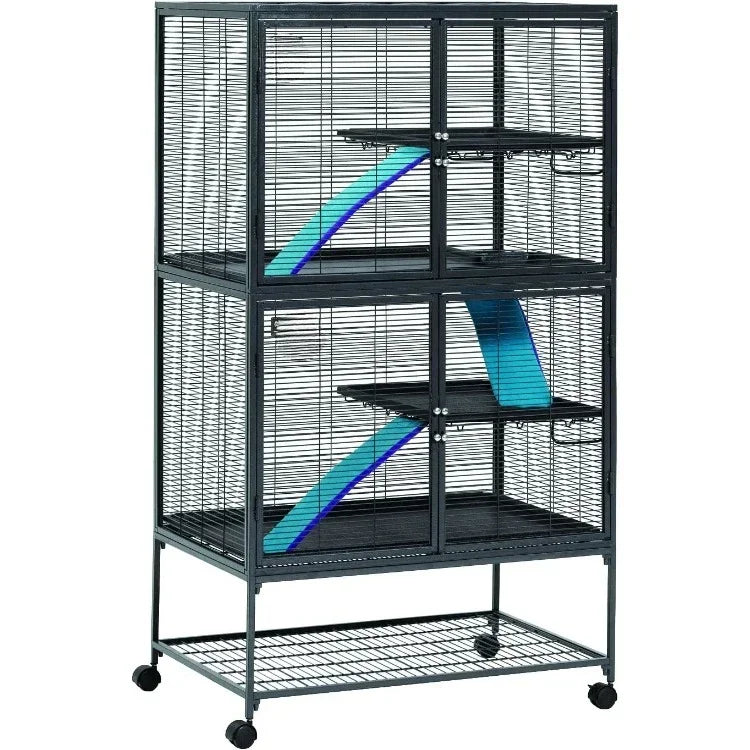 Hign-concerned Deluxe Critter Nation Double Unit Cage