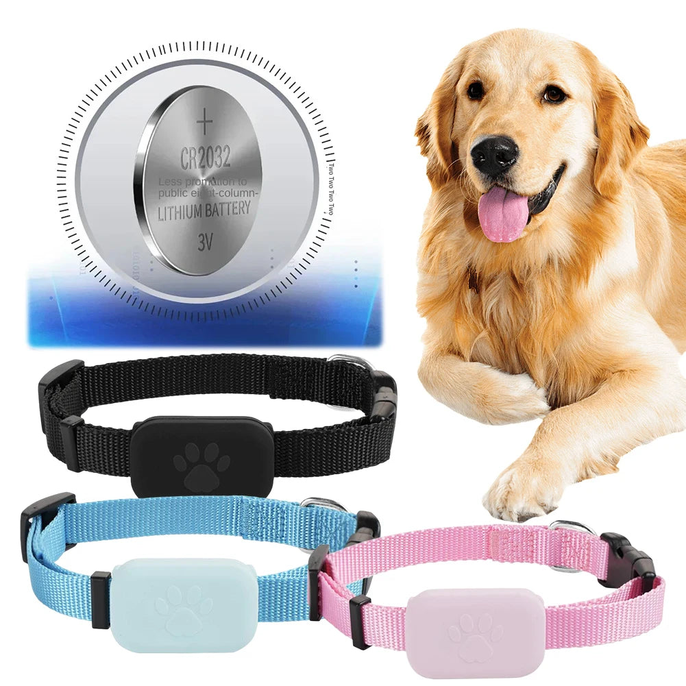 Hign Concerned Dog GPS Tracker Adjustable Collar For Pets