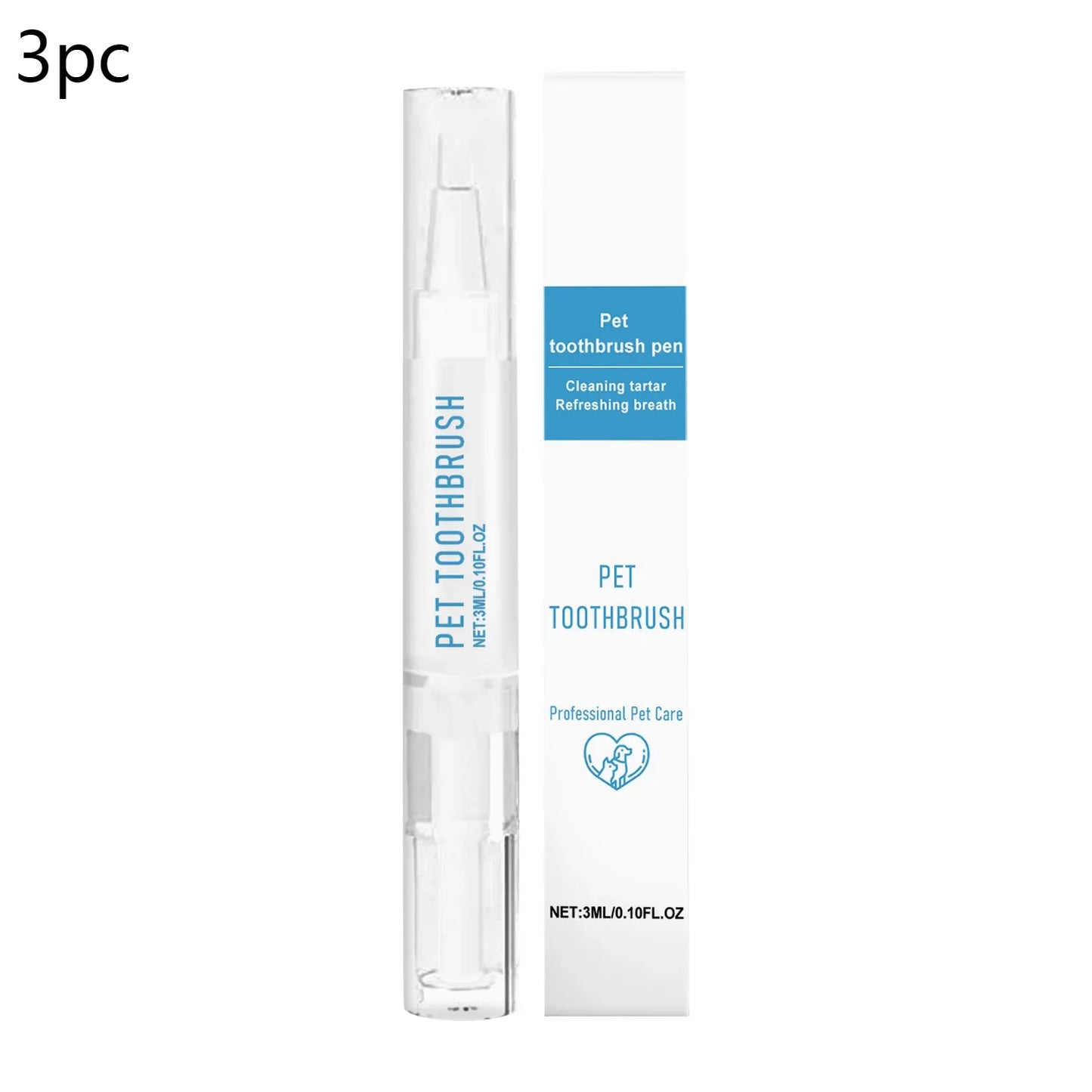 Pet Toothbrush Pen All In One Teeth Cleaning For Pets