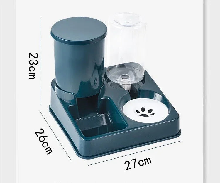 Hign-concerned Automatic Cat Feeder Water Dispenser 2 In 1