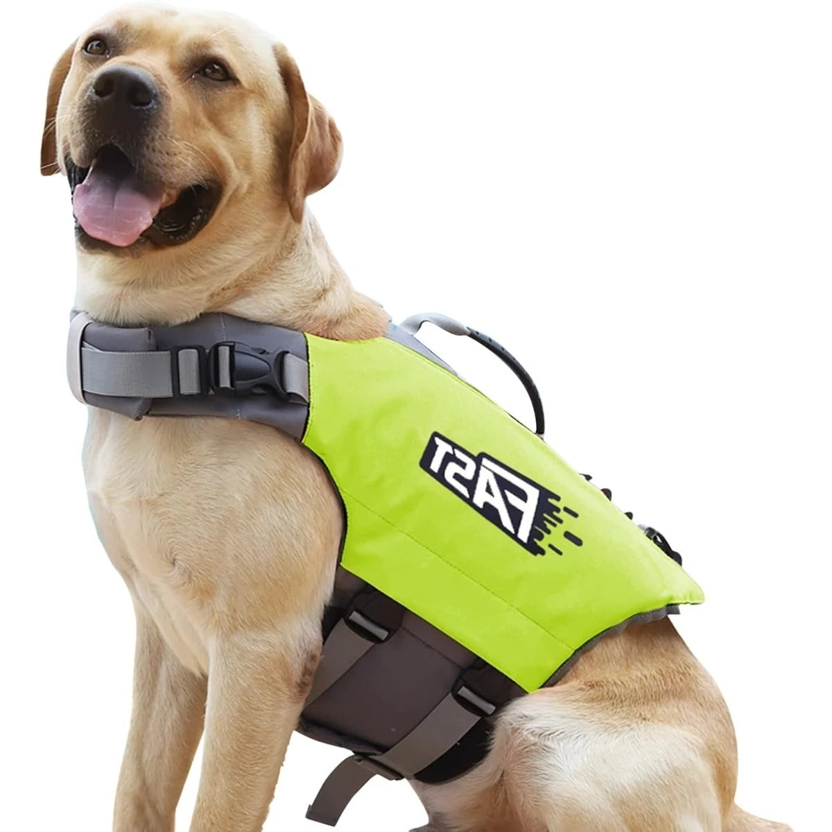 Dog Flotation Vest Adjustable Ripstop Polyester Life Jacket