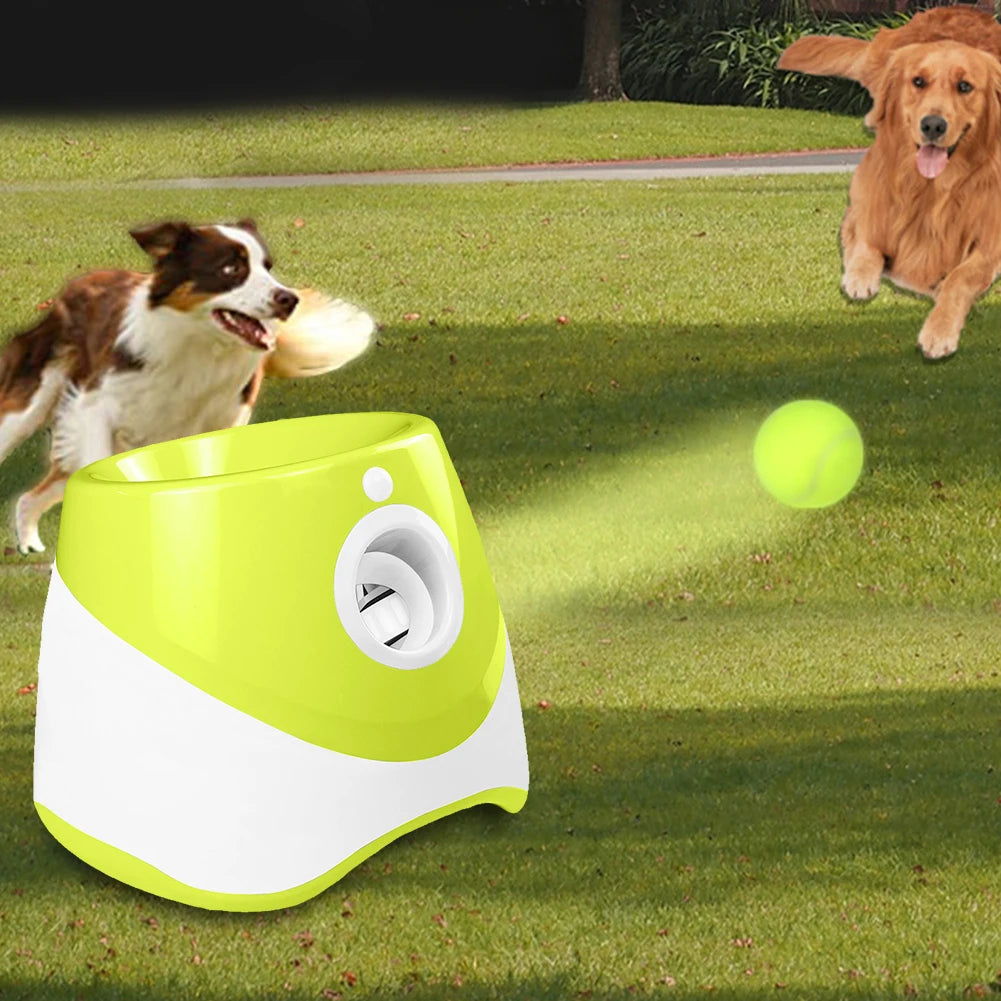 ALLOYSEED Automatic Dog Ball Launcher Interactive Toy