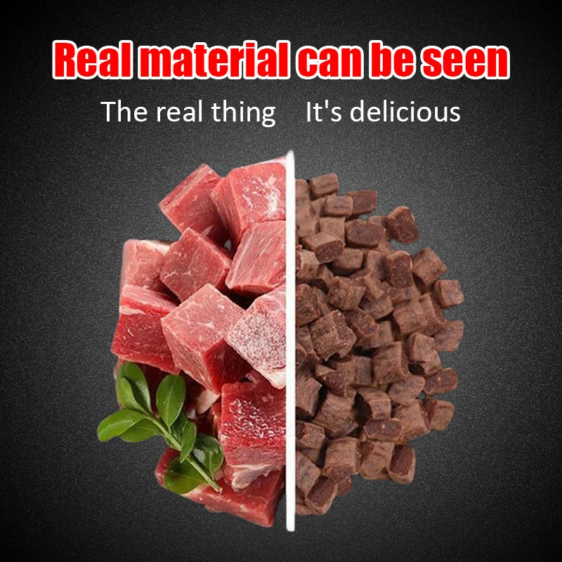 Dog Beef Particles Appetising Digestive Chewy Rewards