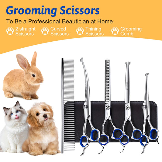 Hign-concerned Grooming Scissors Stainless Steel Pro