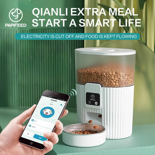 Critter Craze25 PAPIFEED Cat Automatic Feeder With WiFi