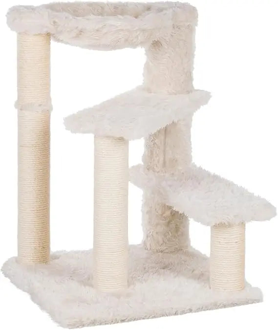 TRIXIE Baza Deluxe Senior Cat Tree With Hammock And Steps