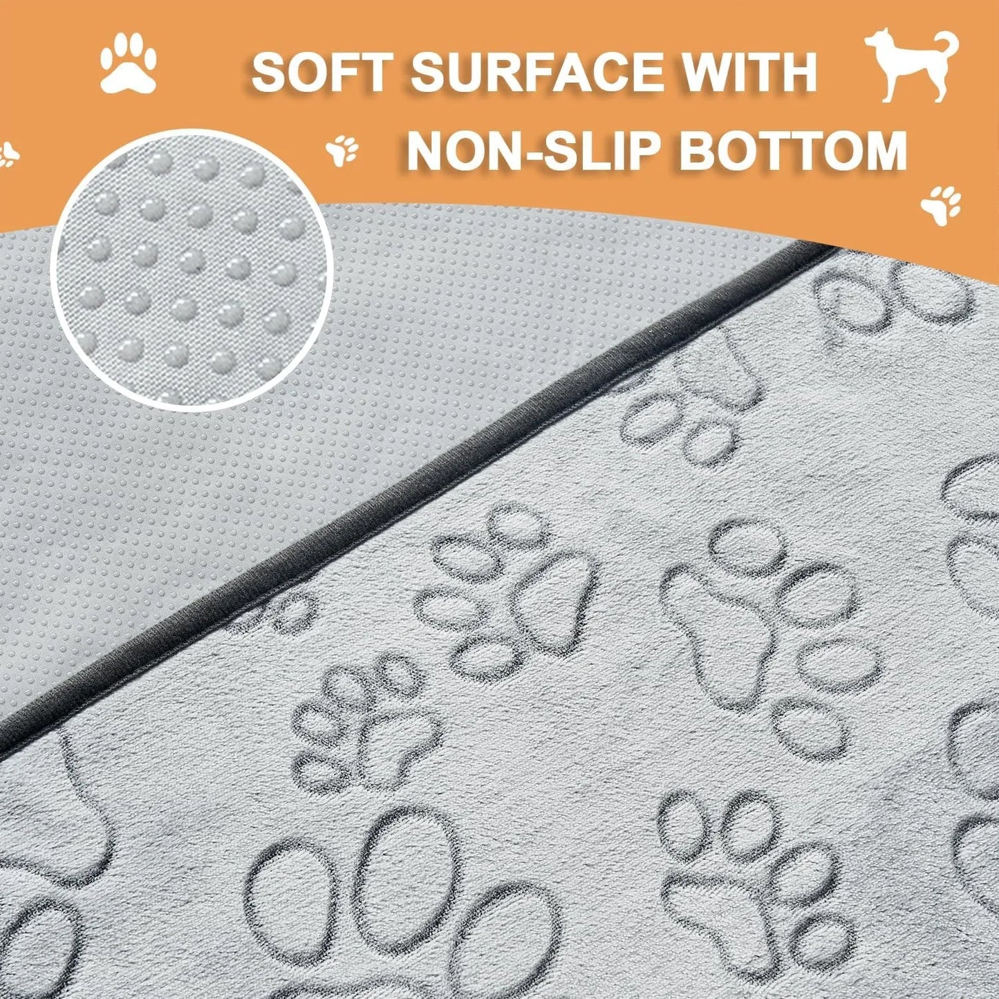 ZUIJI Reusable Pee Pads 16 Pack Non Slip Training Mats