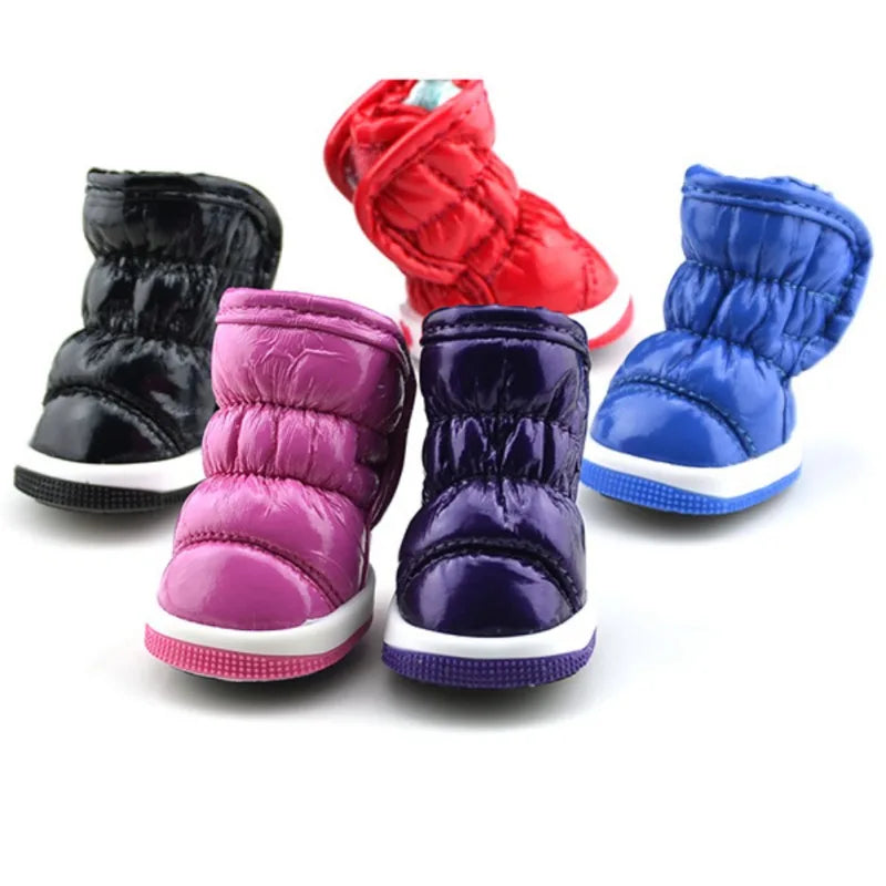 Guangdong Dog Winter Rain Boots Waterproof Snow Shoes