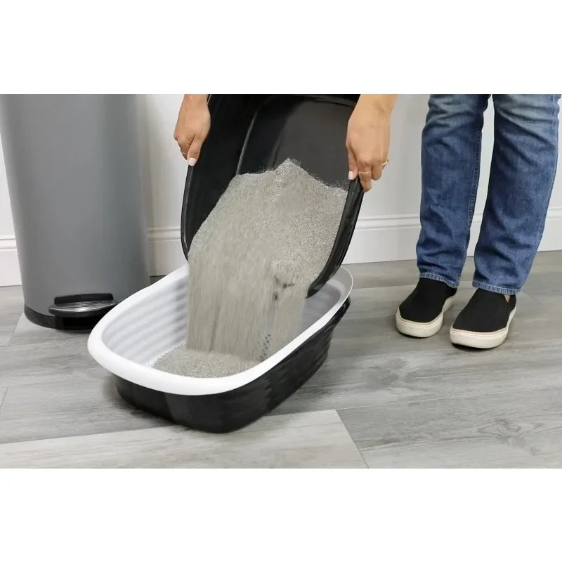 Arm And Hammer Sifting Cat Litter Box Open Top Pans