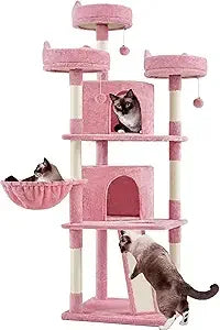 ZHIYONGBreed Cat Tree Multilevel Condo For Indoor Cats