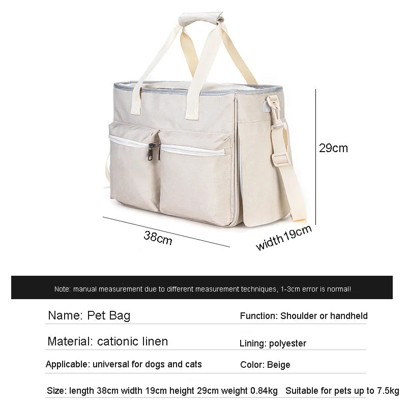 Breed Carrier Backpack for Cats and Dogs Travel Pet Carrier
