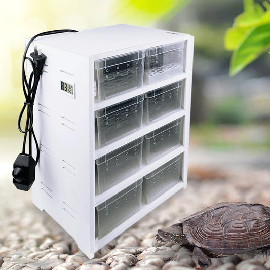 Critter Craze25 8 Grid Reptile Enclosure With Heating Pad