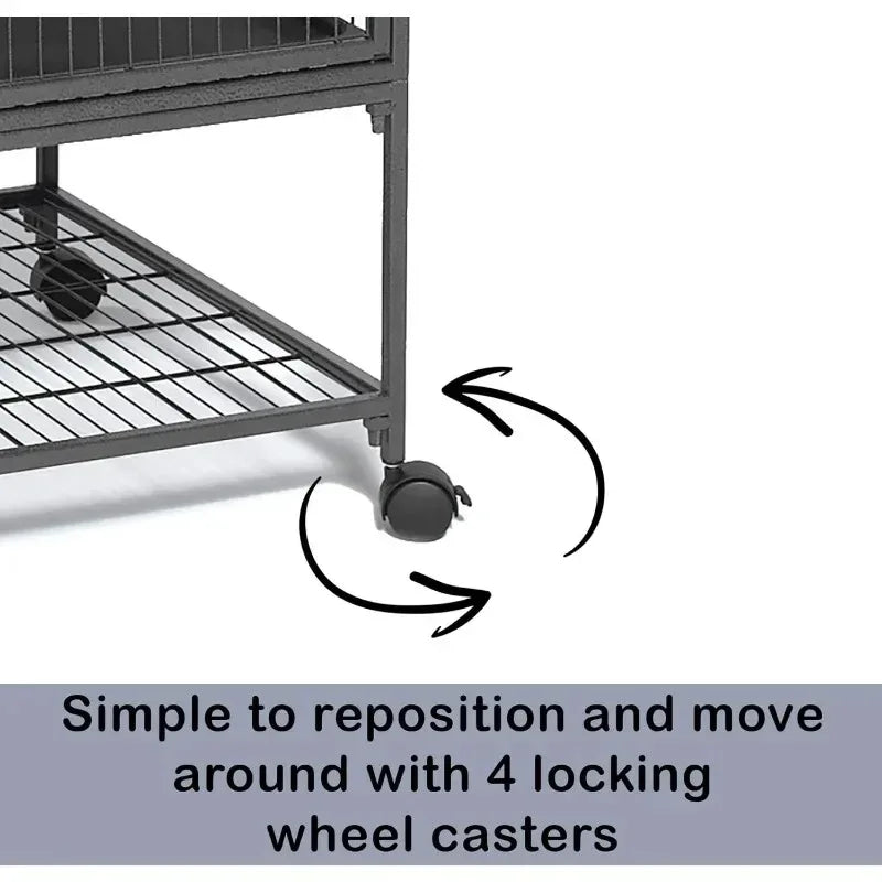 Deluxe Critter Nation Single Unit Cage Model 161 Pans Ramps