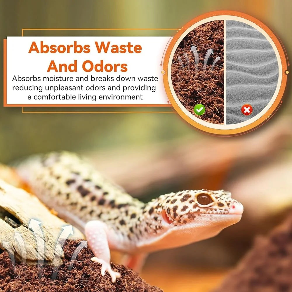 Hign Concerned Coconut Fiber Substrate Reptile Bedding