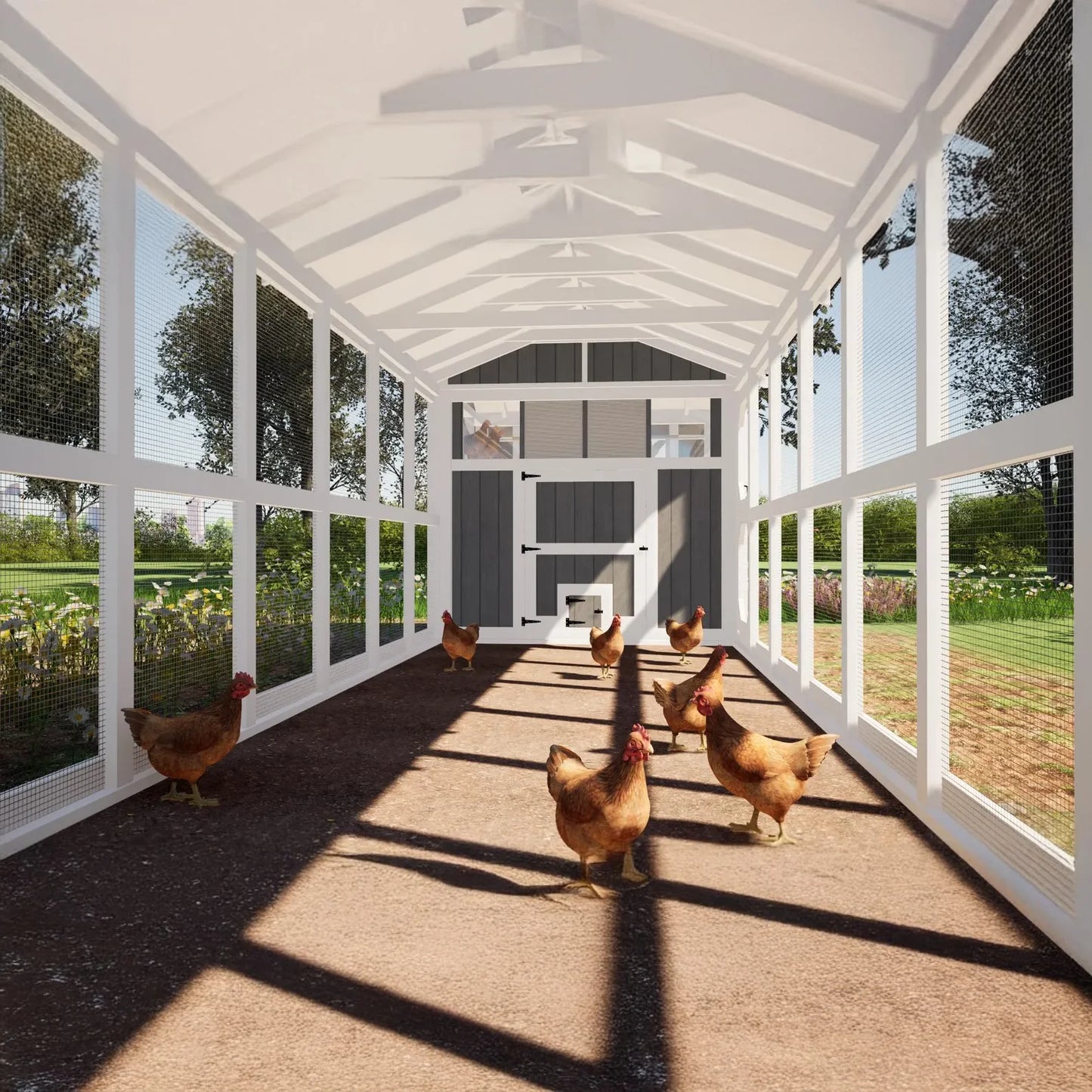 Hign-concerned Chicken Coop Plans For 24 Chickens Booklet