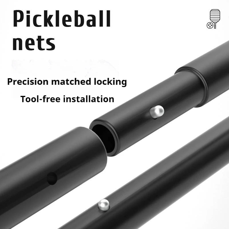 XW Portable Polyethylene Pickleball Net Frame Tournament Set