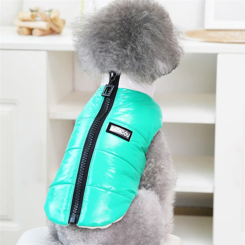 Brother Cat Dog Winter Hooded Coat For Small Dogs Apparel