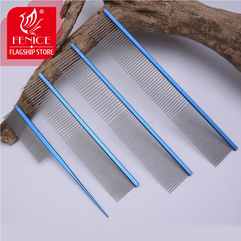 Stainless Steel Dog Comb Pin Brush For Pets And Cats