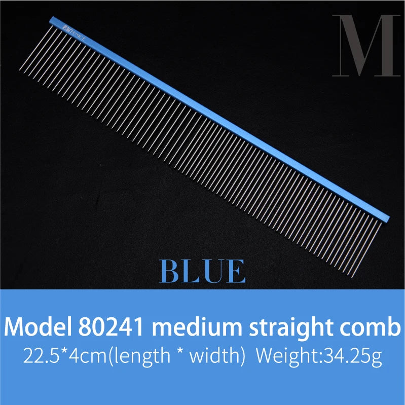 Stainless Steel Dog Comb Pin Brush For Pets And Cats