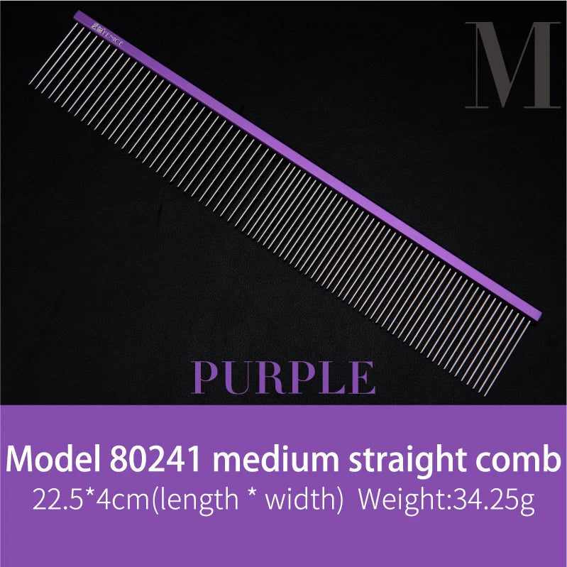 Stainless Steel Dog Comb Pin Brush For Pets And Cats