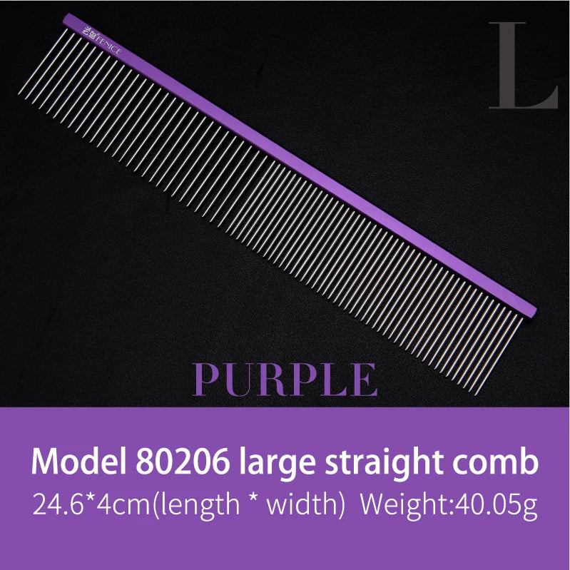 Stainless Steel Dog Comb Pin Brush For Pets And Cats