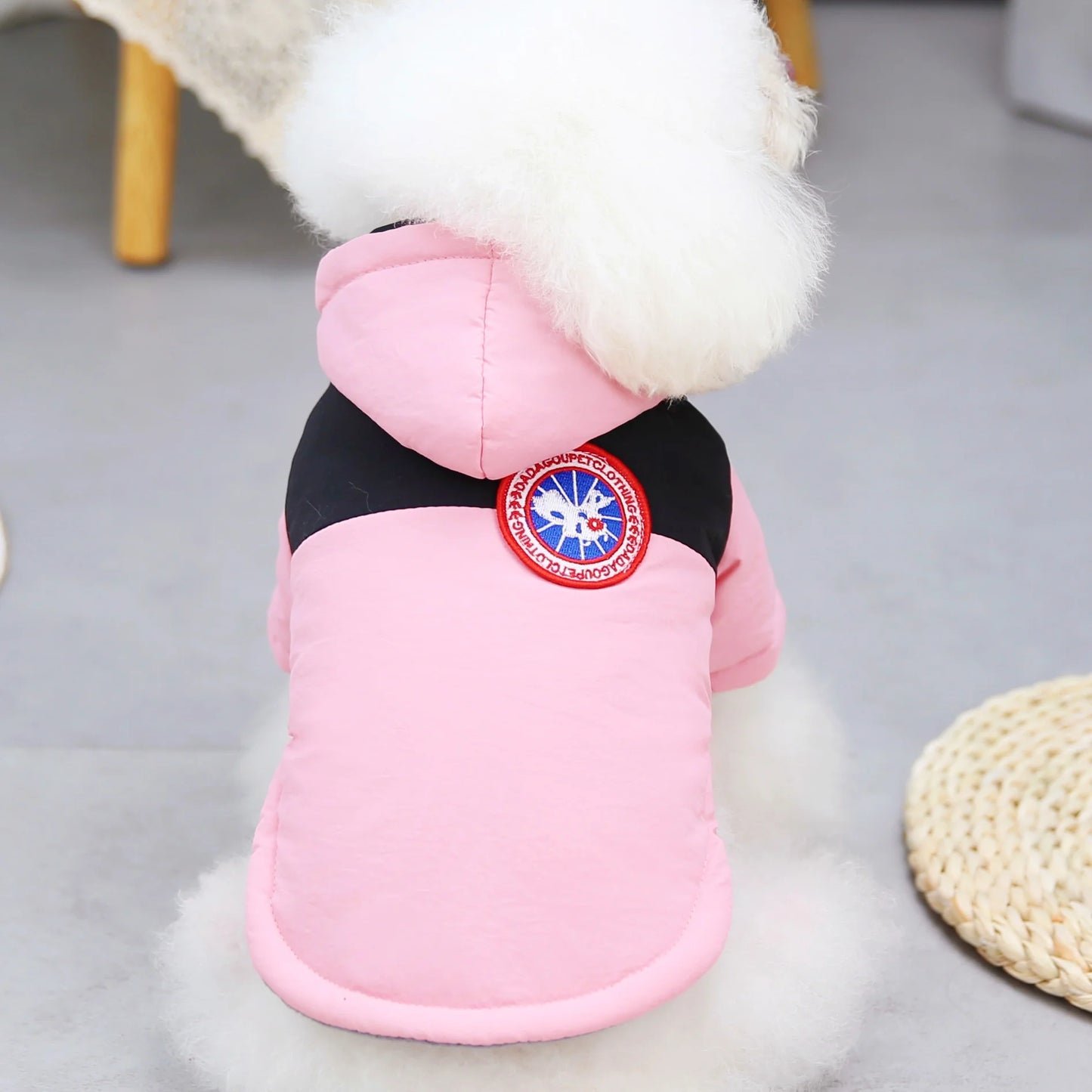 Brother Cat Dog Winter Hooded Coat For Small Dogs Apparel