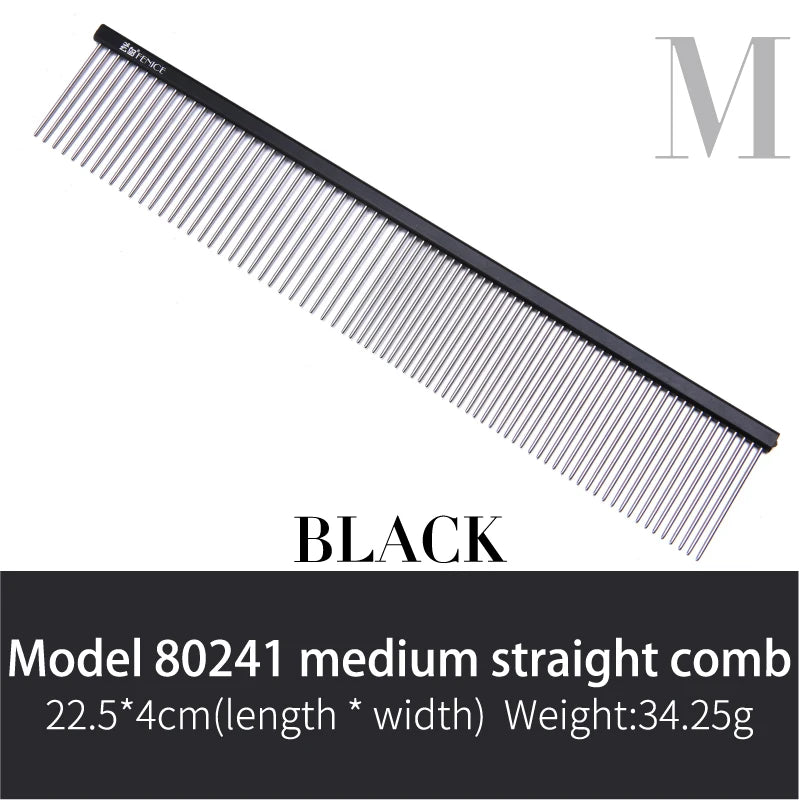 Stainless Steel Dog Comb Pin Brush For Pets And Cats