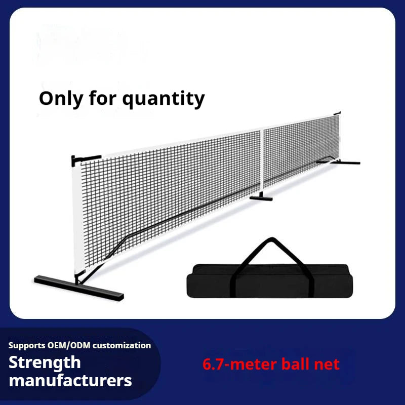 XW Portable Polyethylene Pickleball Net Frame Tournament Set